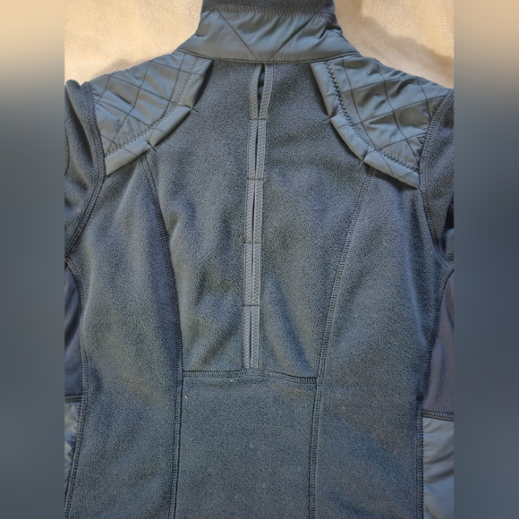 Lululemon Fleece Jacket Navy Blue Color - Picture 3 of 10
